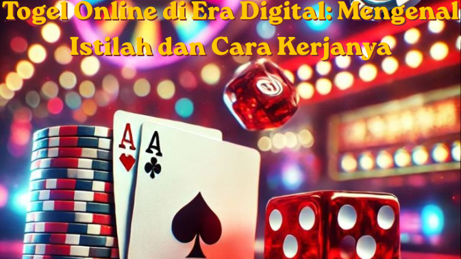 Togel Online di Era Digital: Mengenal Istilah dan Cara Kerjanya
