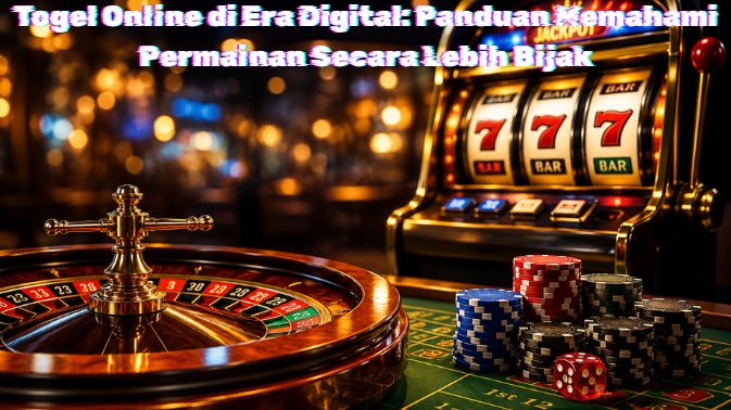 Togel Online di Era Digital: Panduan Memahami Permainan Secara Lebih Bijak