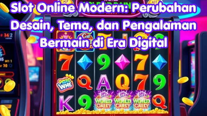 Slot Online Modern: Perubahan Desain, Tema, dan Pengalaman Bermain di Era Digital
